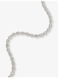 DARKAI tennis necklace baguette-stone 20in, UK version