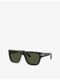Persol square-frame acetate sunglasses PO3348S (British brand)
