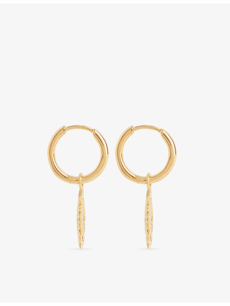 Rachel Jackson Eternal Sun Mini hoop earrings - British product