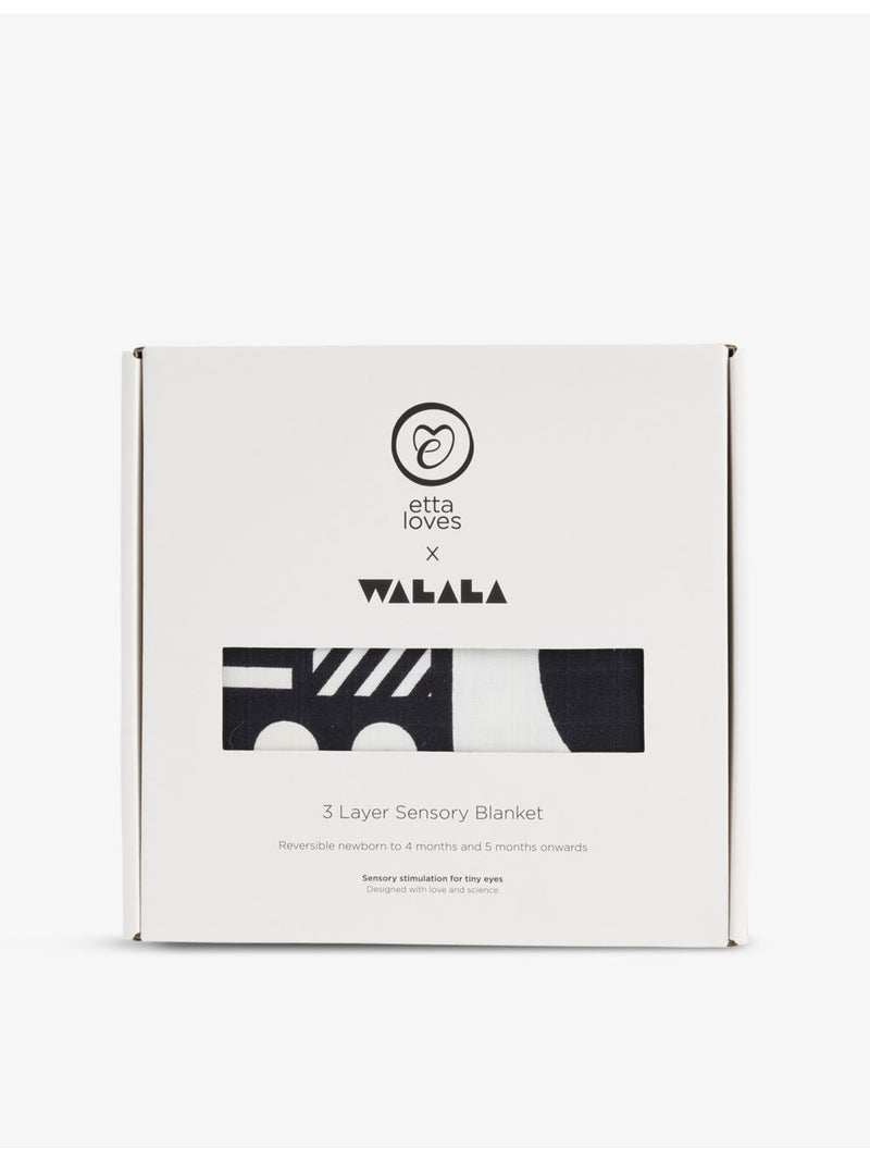 Etta Loves sensory muslin blanket 120cm - British product