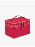 Anya Hindmarch logo-embossed nylon vanity kit - British product