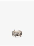 Avelli Cross sterling silver ring - British product