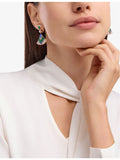 Bulgari Divas Dream earrings rose gold diamonds sapphire (British brand)