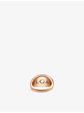 Bvlgari diamond ring 18ct rose gold 0.59ct, UK version