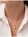 Yoko London 18ct gold Akoya pearl necklace, imported from the UK