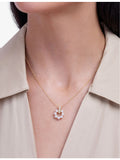 Yoko London diamond and Akoya pearl pendant necklace, imported from the UK
