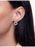 Yoko London diamond and pearl drop earrings 18ct gold - British product