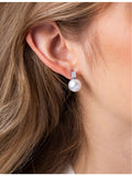 Yoko London pearl and diamond stud earrings 18ct gold (British brand)