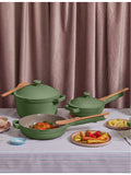Our Place four-piece aluminium cookware set with ceramic coating (British brand)