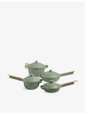 Our Place four-piece aluminium cookware set with ceramic coating (British brand)