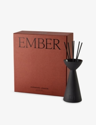Evermore Ember Fire and Burnt Amber reed diffuser 150ml, UK version