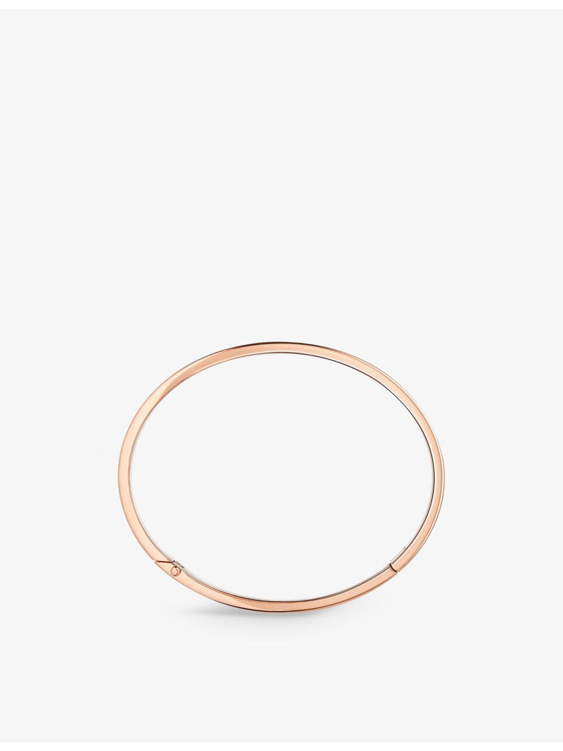 Boucheron Quatre Classique small 0.78ct gold diamond bangle, imported from the UK