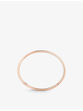 Boucheron Quatre Classique small 0.78ct gold diamond bangle, imported from the UK