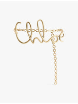 selfridges Chloé Iconic Brass Belt 90cm- Buy online at McGrocer