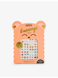 Omy kawaii sticker earrings set of 104, imported from the UK