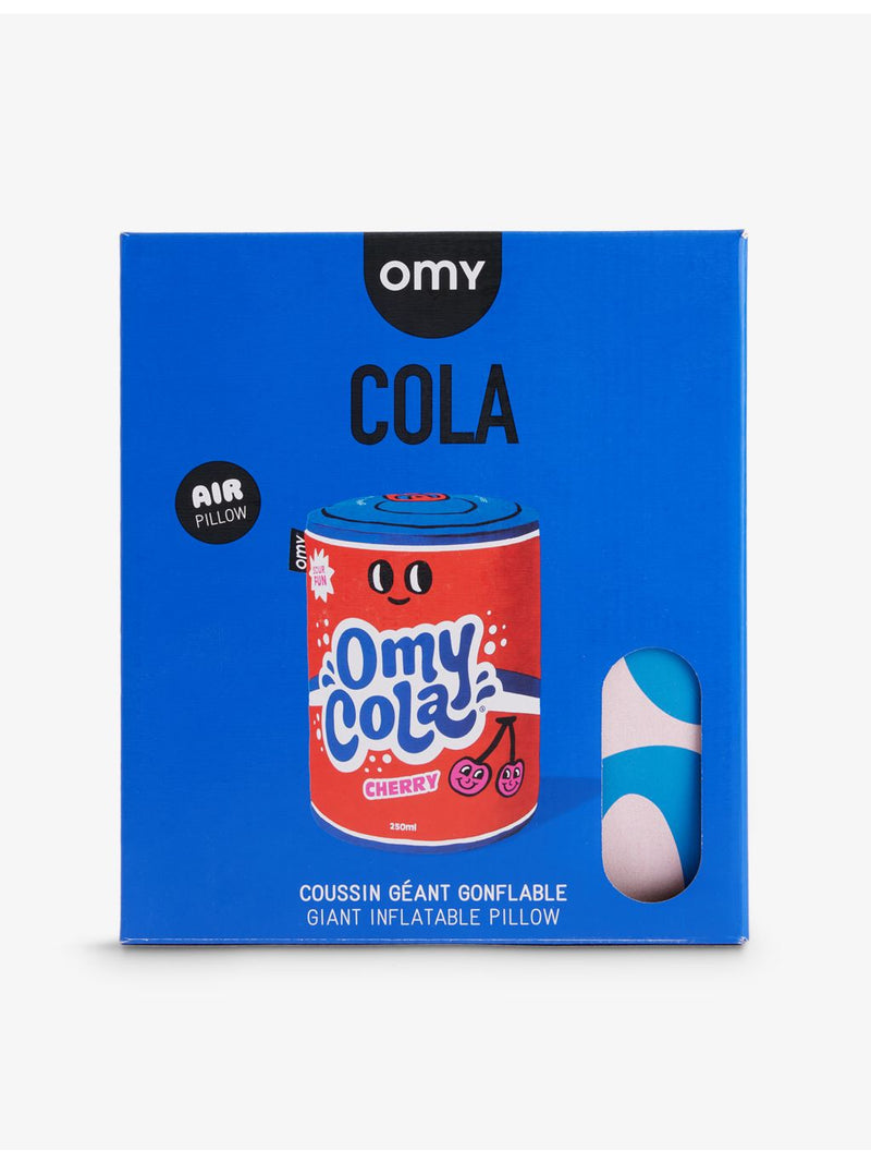 Giant cola inflatable pillow 43cm, imported from the UK