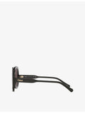 Chloé CH0226S rectangular acetate sunglasses, imported from the UK