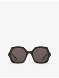 Chloé CH0226S rectangular acetate sunglasses, imported from the UK
