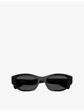 Miu Miu MU A03S oval acetate sunglasses, UK version