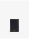 Duke + Dexter snake print leather card holder - British product