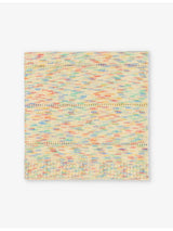 selfridges Bonnie Mob Merry Space-Dye Cotton Blanket- Buy online at McGrocer