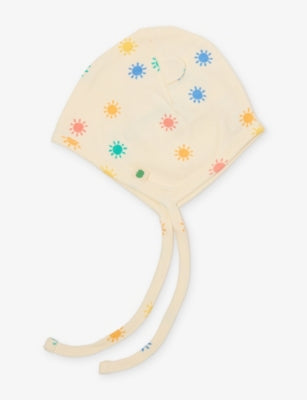 The Bonnie Mob Dilly Rainbow Sunshine Cotton Baby Bonnet Hat