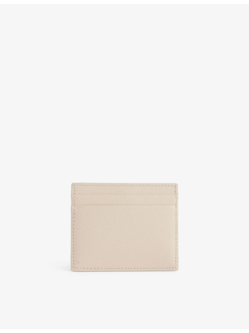 Valentino Garavani VLogo grainy leather card holder - British product