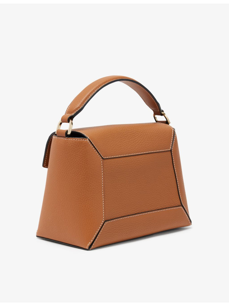 Strathberry Mosaic leather top-handle bag 23cm - British product