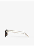 Saint Laurent round-frame acetate sunglasses - British product