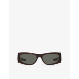 selfridges Saint Laurent YS000621 Rectangle-Frame Acetate Sunglasses- Buy online at McGrocer