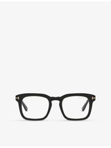 selfridges Tom Ford TR001964 Square-Frame Acetate Optical Glasses- Buy online at McGrocer