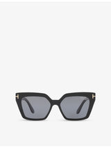 selfridges Tom Ford Winona Cat Eye Acetate Sunglasses- Buy online at McGrocer