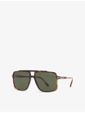 Tom Ford sunglasses Kemp pilot-frame acetate, imported from the UK