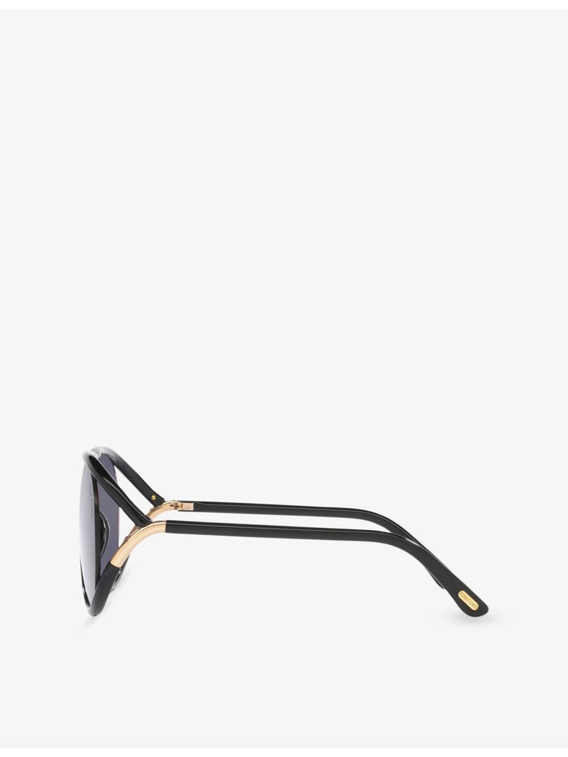 Tom Ford FT1197 pilot-frame acetate sunglasses - British product