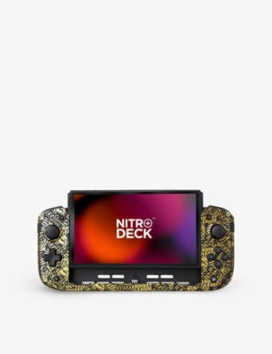 CRKD Nitro Deck+ Rocket League Gold controller for Switch (British brand)