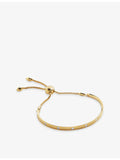 Monica Vinader Fiji Gem gold vermeil bracelet with diamond - British product
