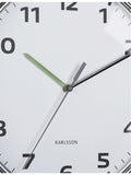 Karlsson modern retro wall clock 34cm, imported from the UK