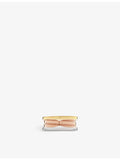 Bvlgari B.zero1 four-band ring in 18ct three-tone gold, imported from the UK
