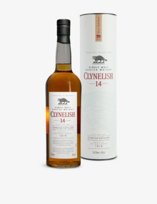 Clynelish 14-Year-Old single malt Scotch whisky 700ml, imported from the UK