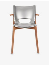 selfridges Alessi Poêle Armrest Steel and Beech-Wood Chair- Buy online at McGrocer