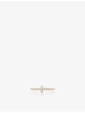 Tiffany T 18ct yellow-gold diamond ring 0.20ct, UK version