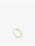 Tiffany T 18ct yellow-gold diamond ring 0.20ct, UK version
