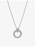 Tiffany & Co T1 diamond necklace 18ct white gold 0.72ct, (British brand)