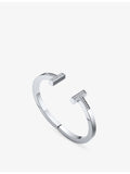 Tiffany & Co. diamond bracelet pavé-set 18ct white gold 0.74ct (British brand)