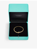 Tiffany T yellow gold diamond bracelet 2.22ct, UK version
