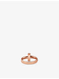 Tiffany & Co T1 ring, 18ct rose gold, 0.45ct diamond, UK version