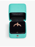 Tiffany & Co T1 ring, 18ct rose gold, 0.45ct diamond, UK version