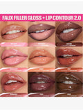 Huda Beauty Faux Filler lip gloss 3.9ml, UK version