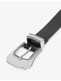 The Kooples buckle-embellished leather belt 3cm, UK version