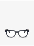 Miu Miu MU 07XV rectangular acetate optical glasses (British brand)